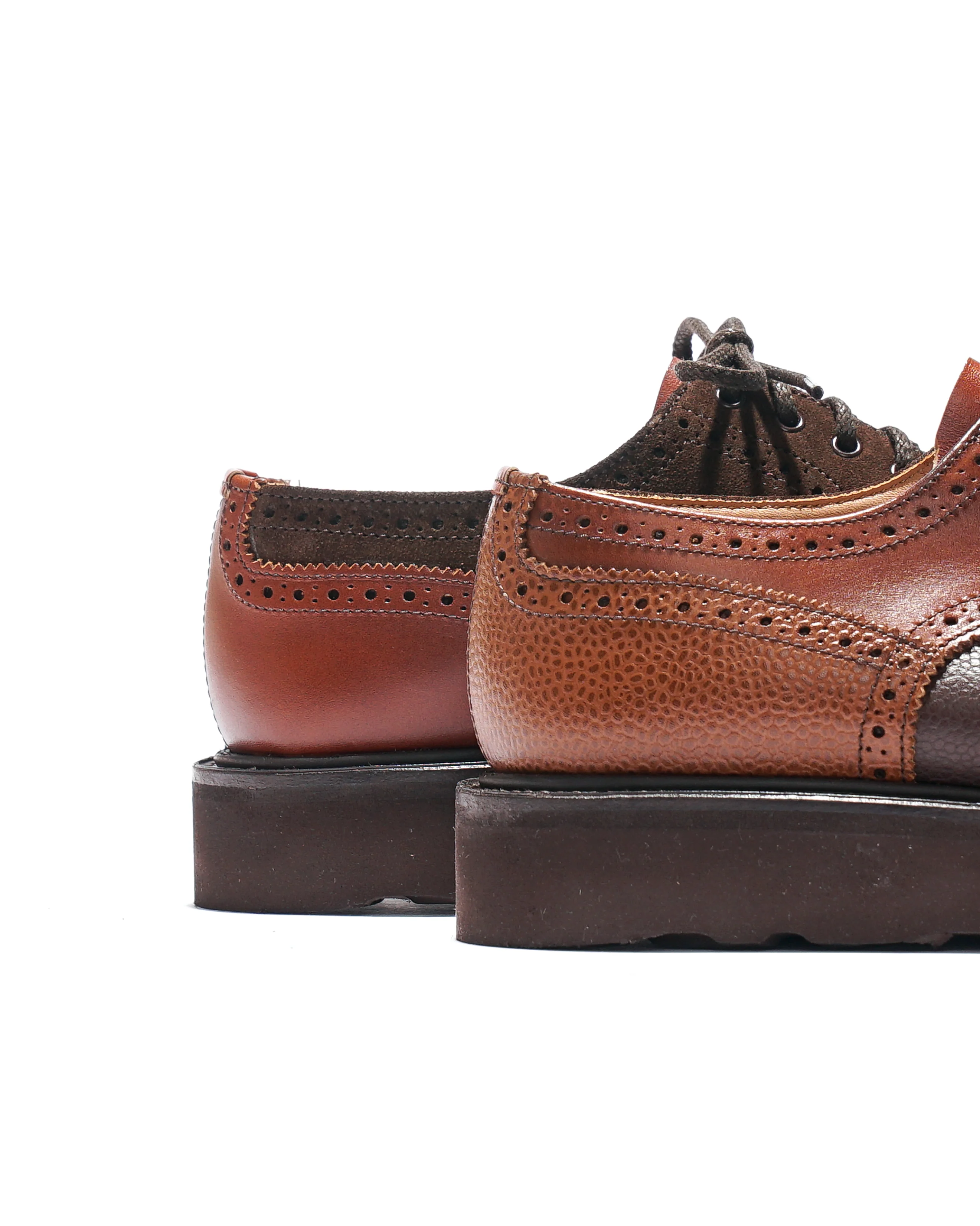 Bourton Brogue - Brown Multi Tone Morflex - Image 3