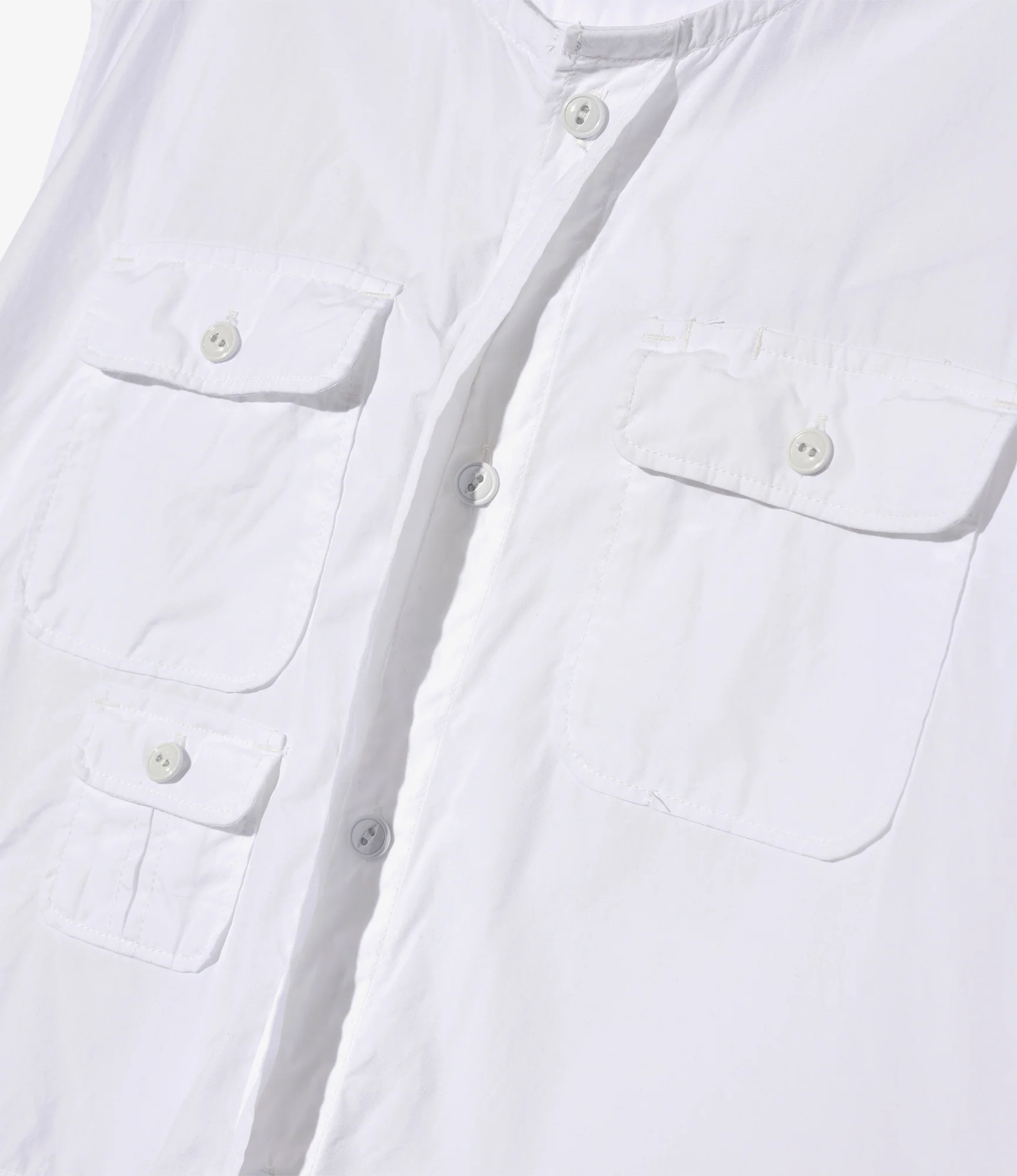 Bush Dress - White 100's 2Ply Broadcloth - Image 3