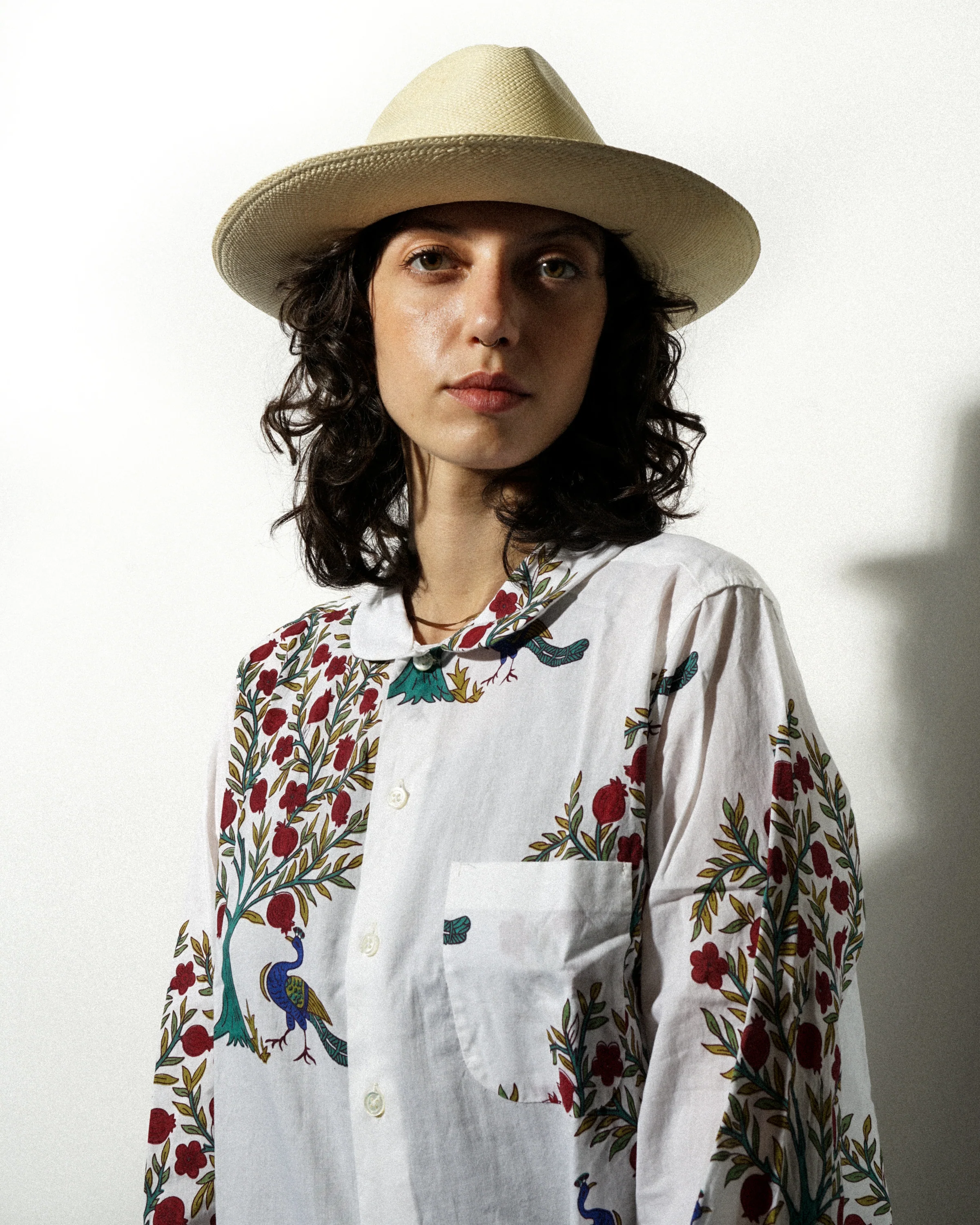 Classic Panama Hat - Beige - Image 4