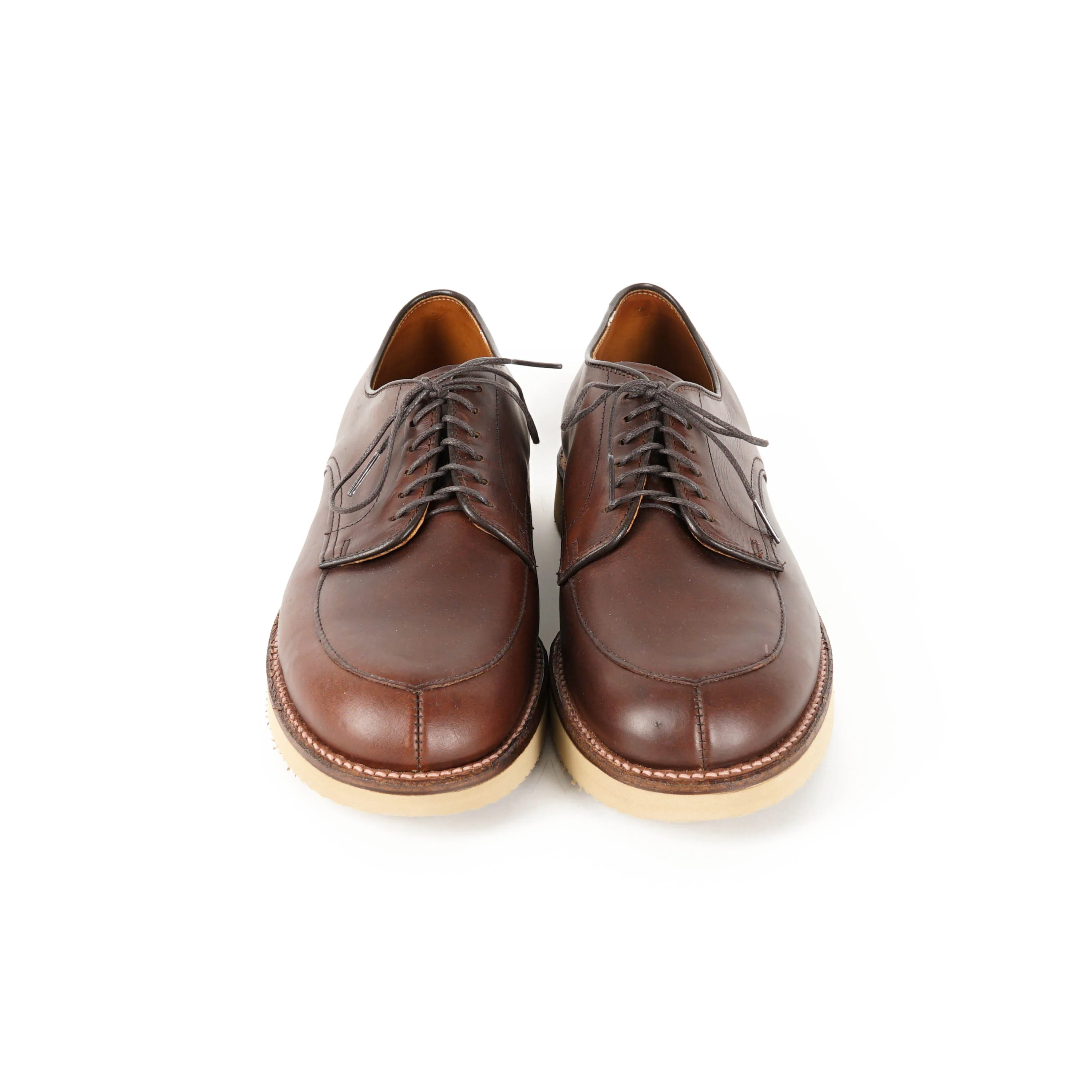 Engineered Garments x Alden - Algonquin Blucher - Brown Horween Chromexcel Natural Vibram Wedge - Image 3