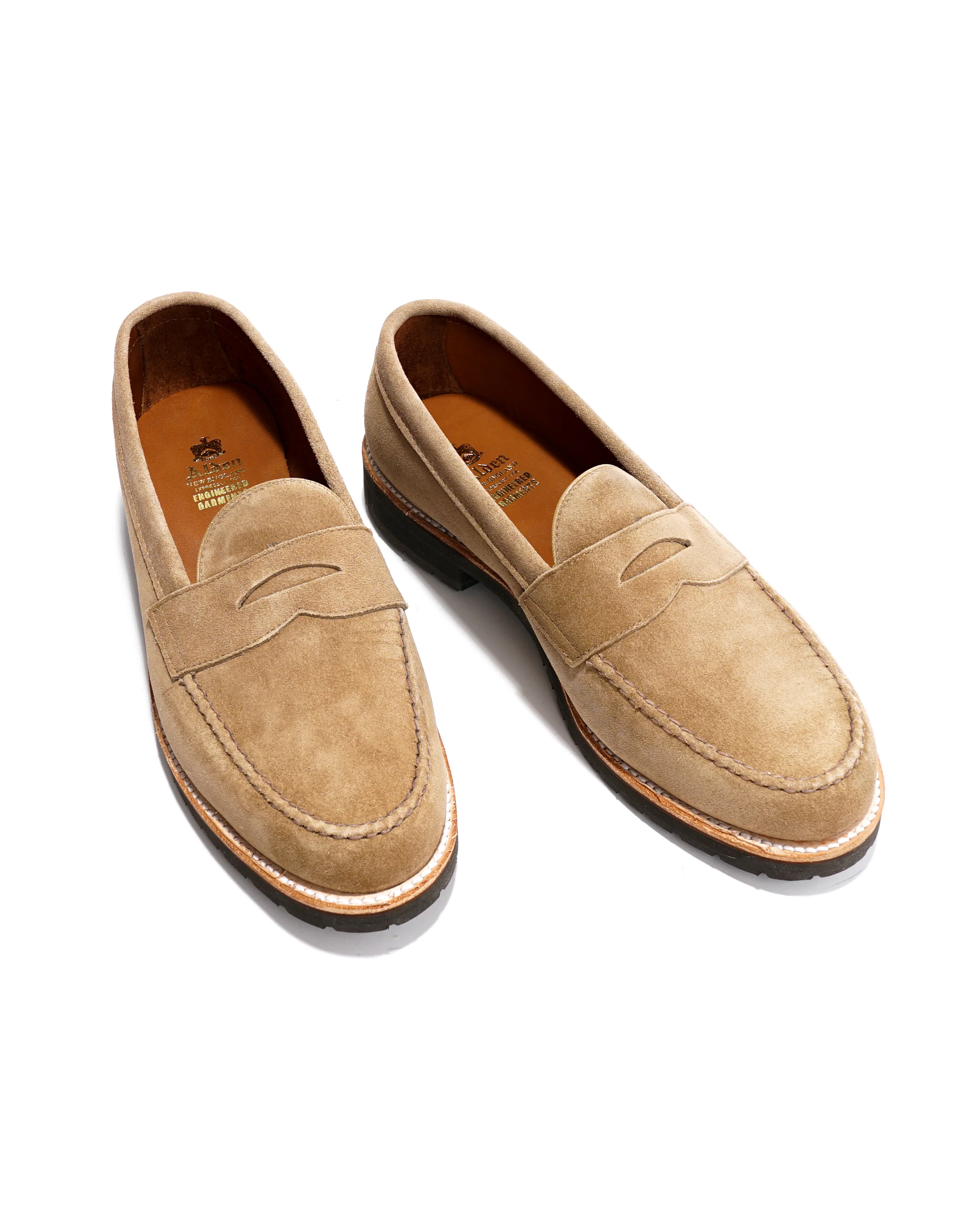 Engineered Garments x Alden - Loafer - Beige Suede - Image 4