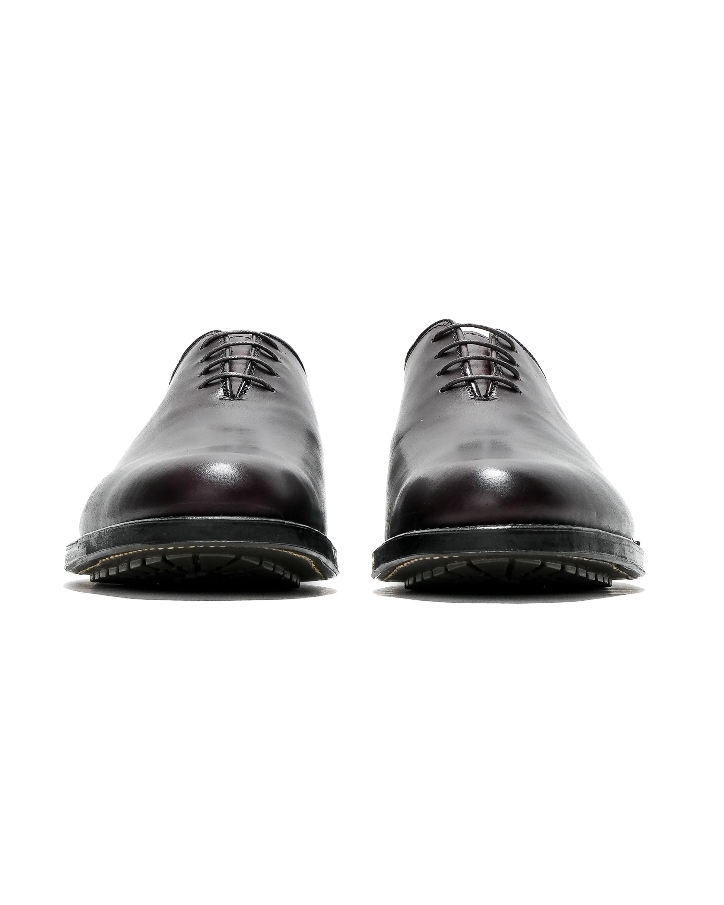 Engineered Garments x Alden - Wholecut Plain Toe Oxford - Burgundy - Calf Skin - Image 5