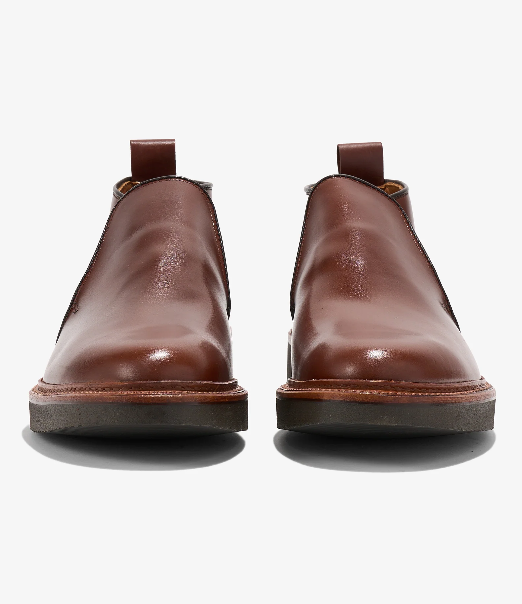 Engineered Garments x Alden - Slip-on Chukka Boot - Brown Calfskin - Image 4