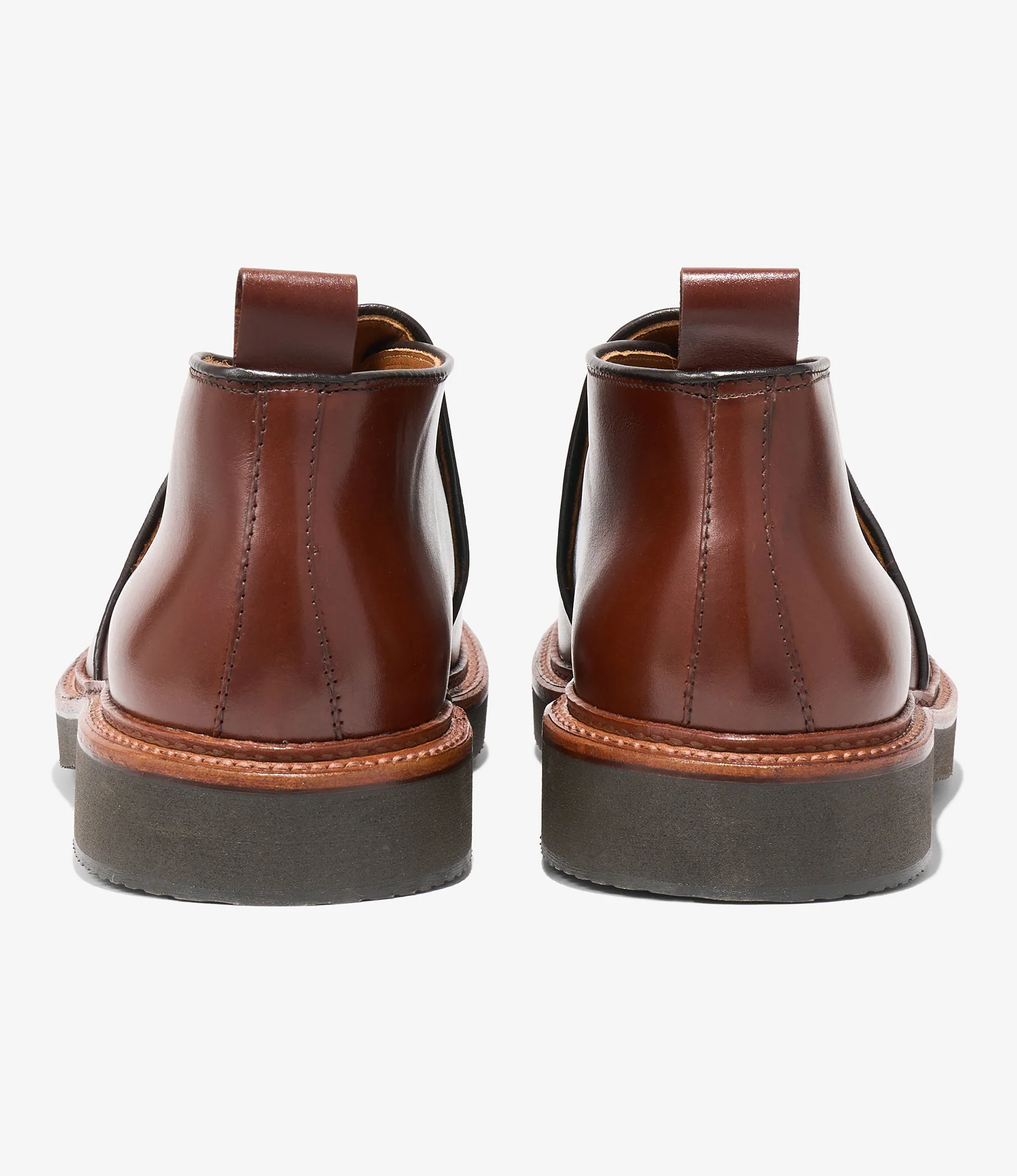 Engineered Garments x Alden - Slip-on Chukka Boot - Brown Calfskin - Image 5