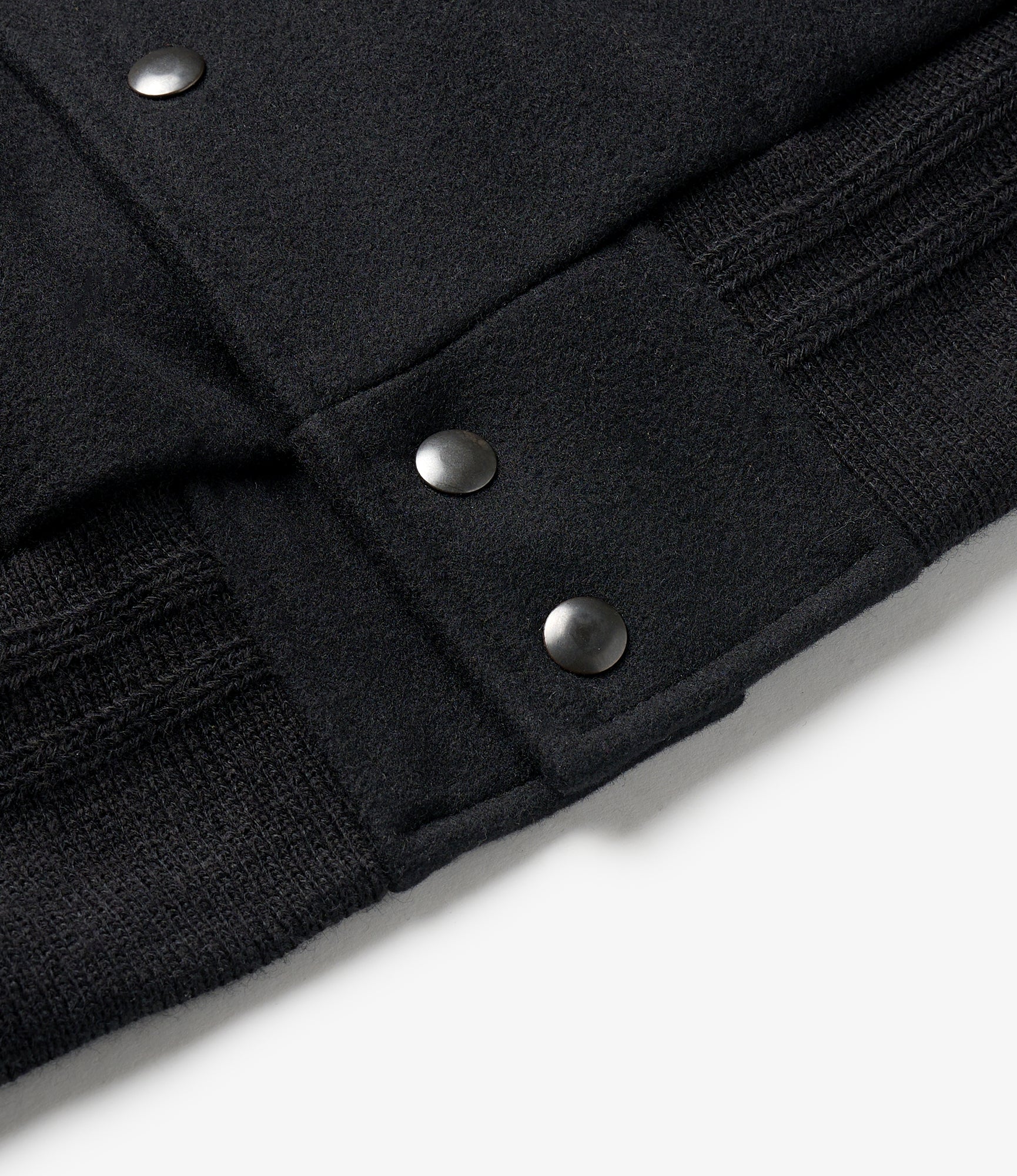 GDP x Golden Bear Varsity Jacket - Black/Black - Image 6