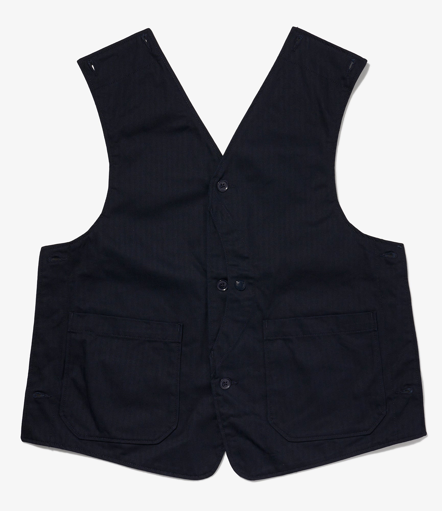 NNY x Blue in Green x Packer - Hunting Blazer - Dk. Navy Cotton Herringbone - Image 9