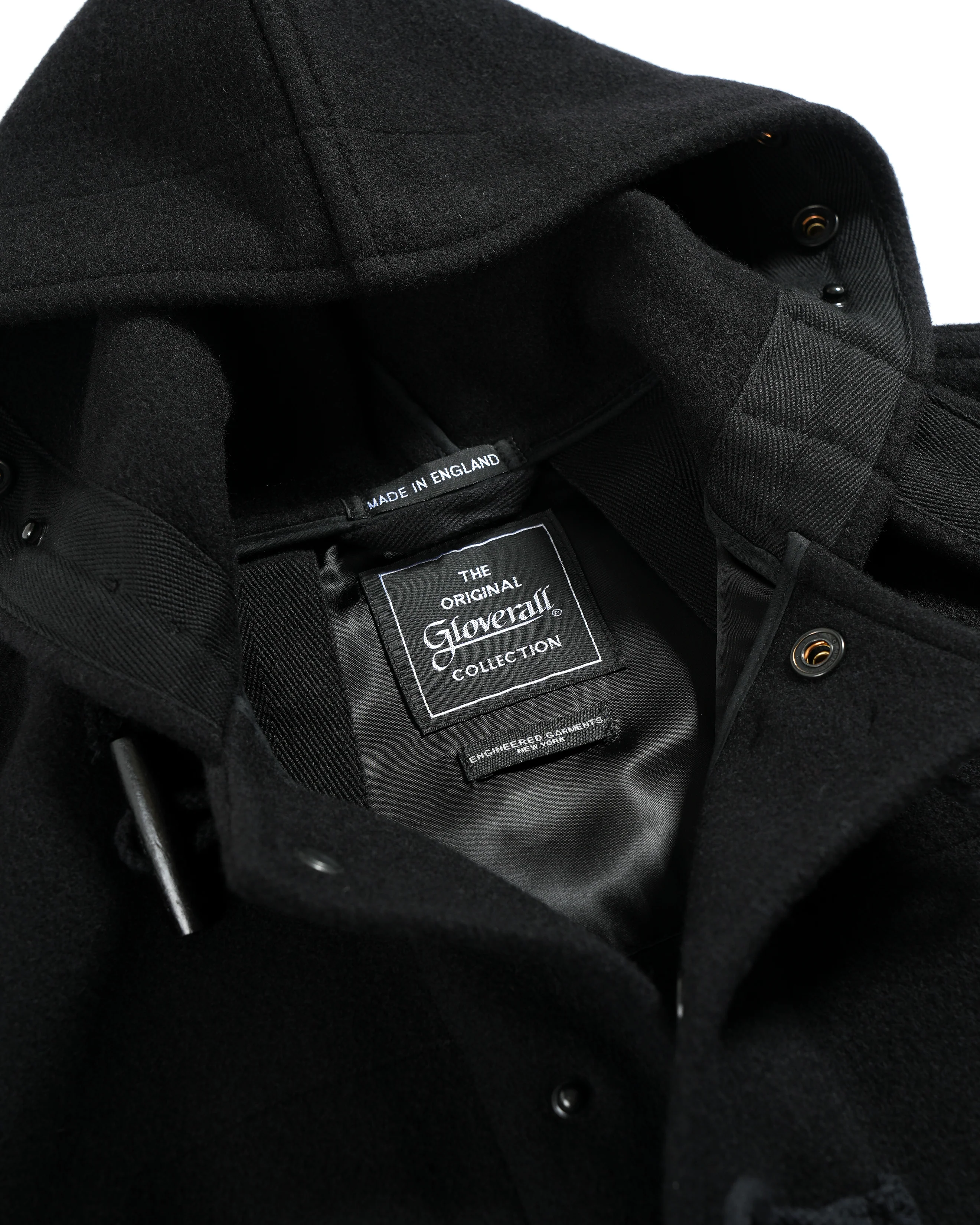 Side Vent Duffle - Black - Image 4