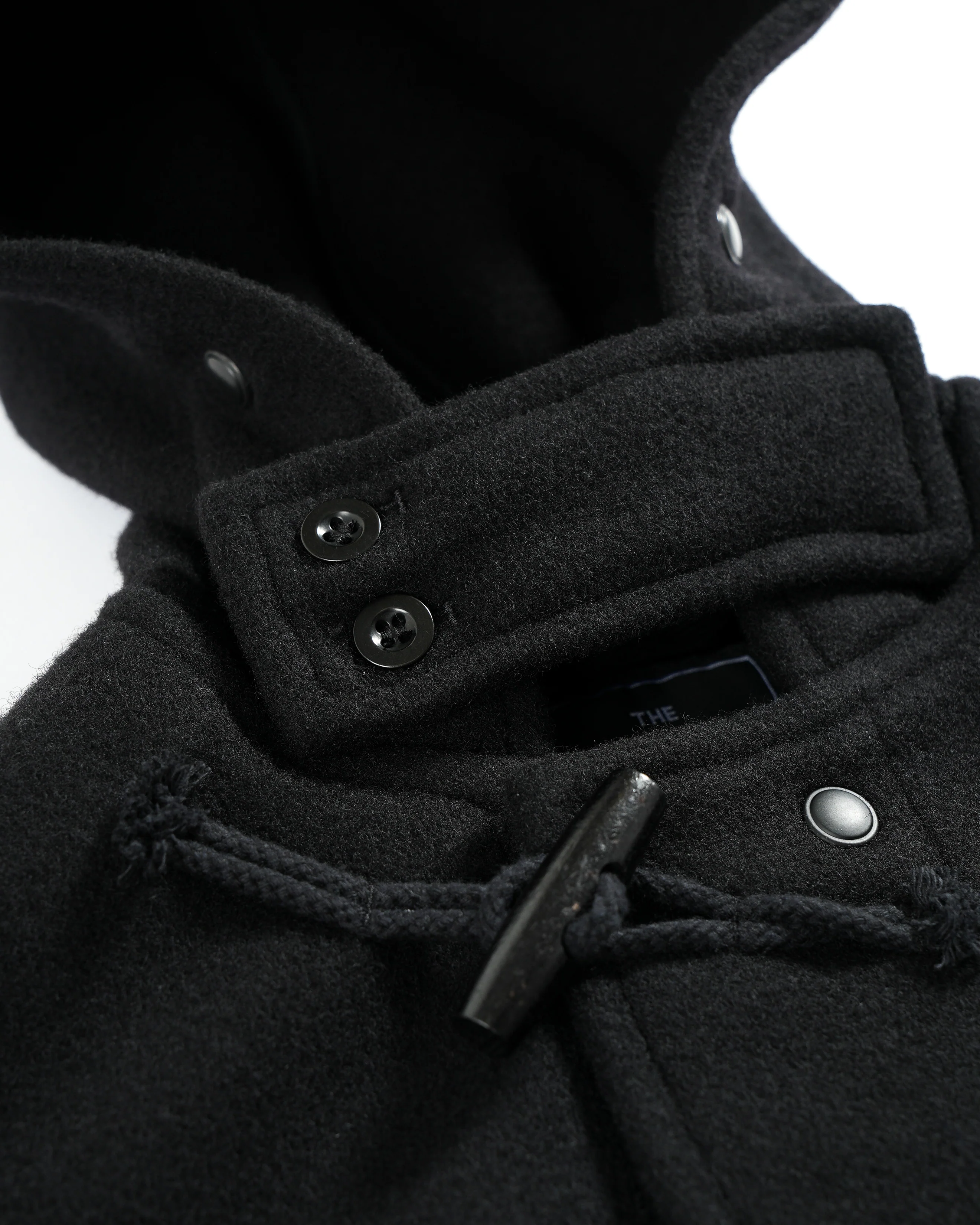 Side Vent Duffle - Black - Image 5