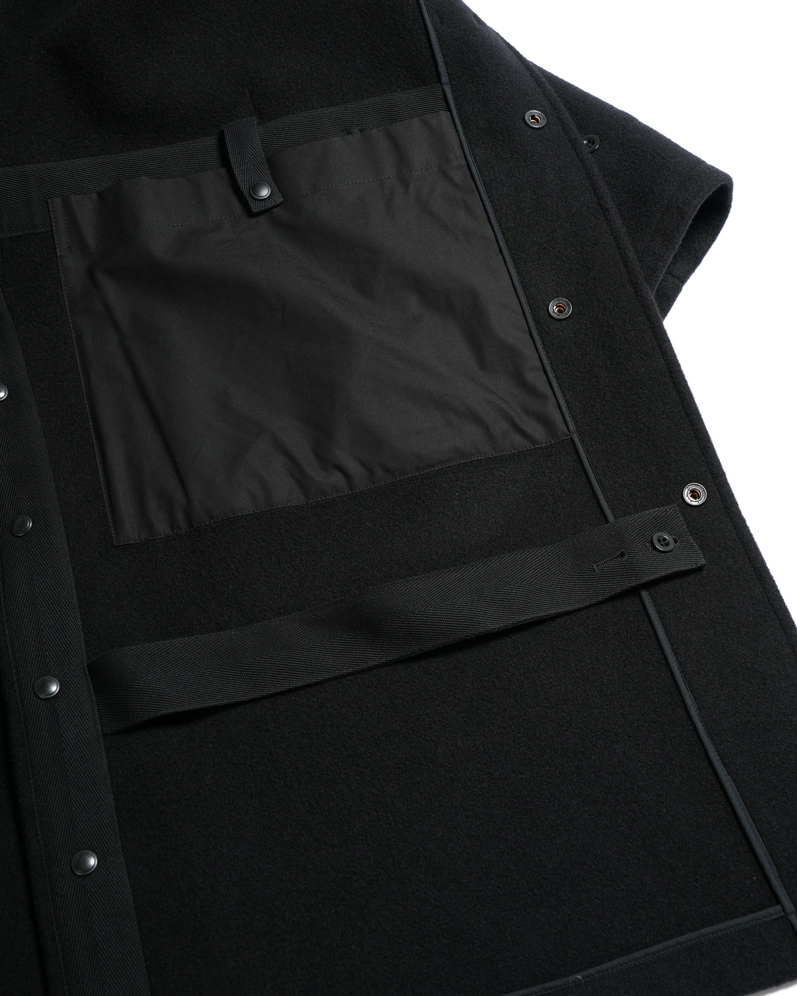 Side Vent Duffle - Black - Image 7