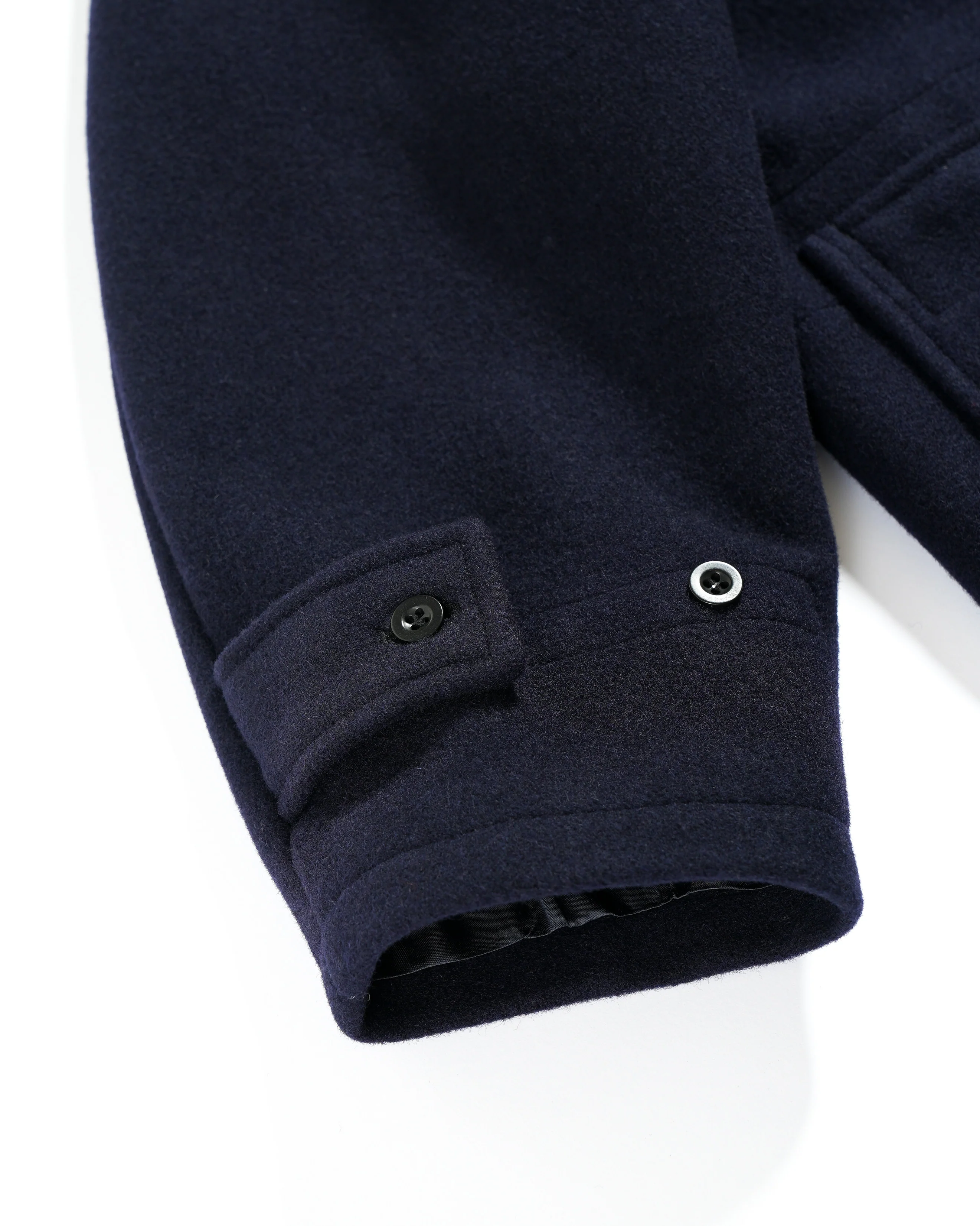 Side Vent Duffle - Navy - Image 6