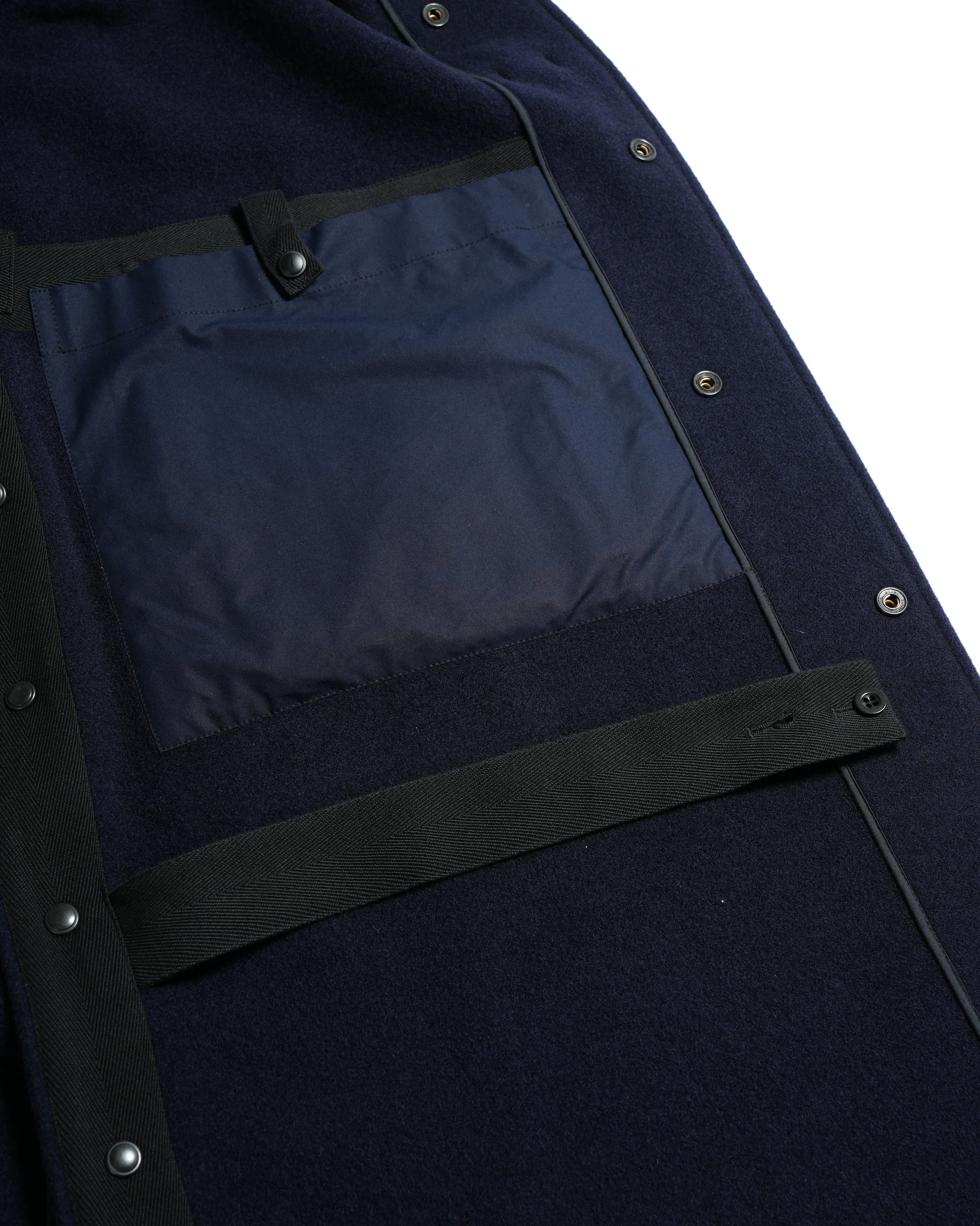 Side Vent Duffle - Navy - Image 7