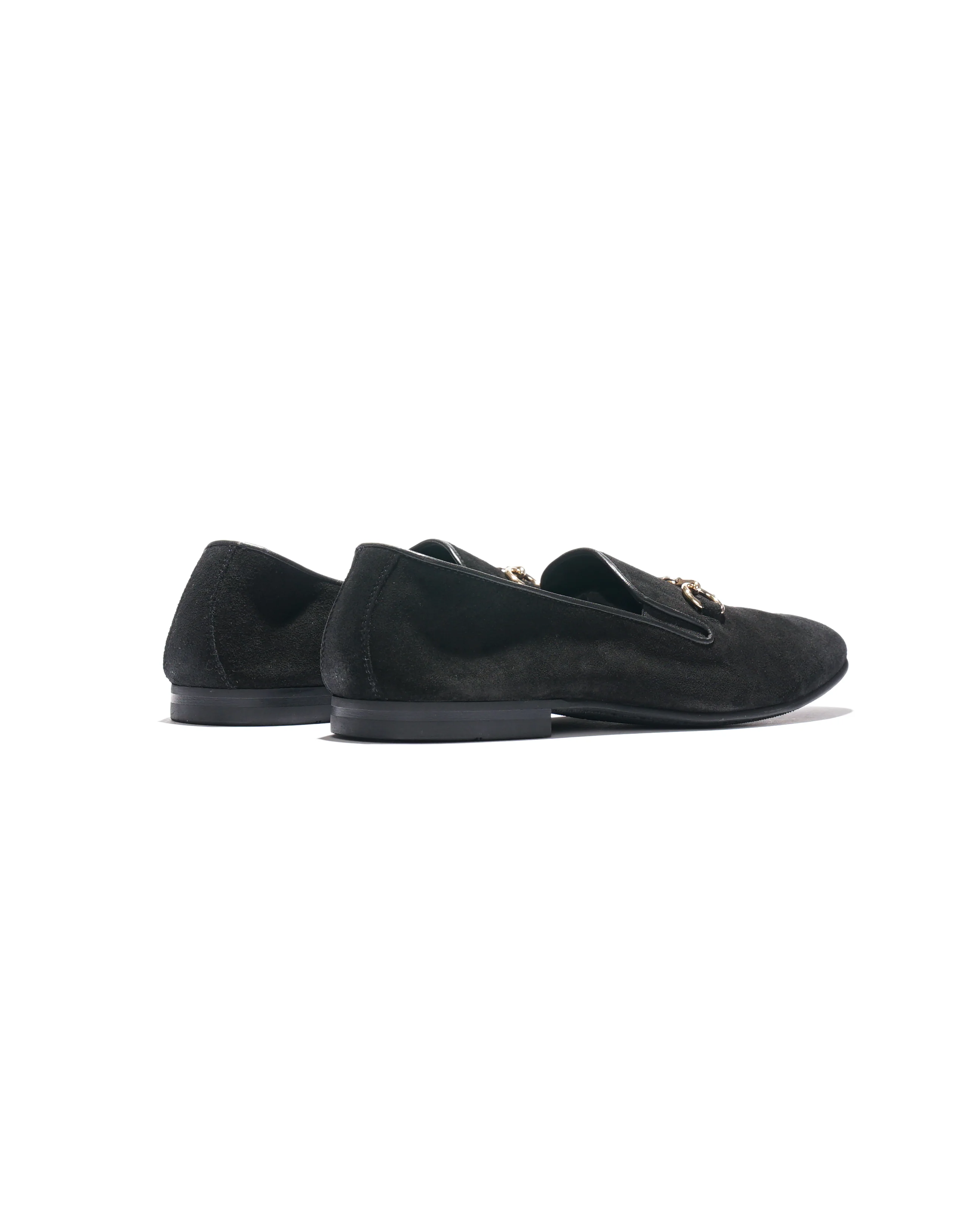 Tassel Bit Unlined Slip-on - Roughout - Black - Image 3