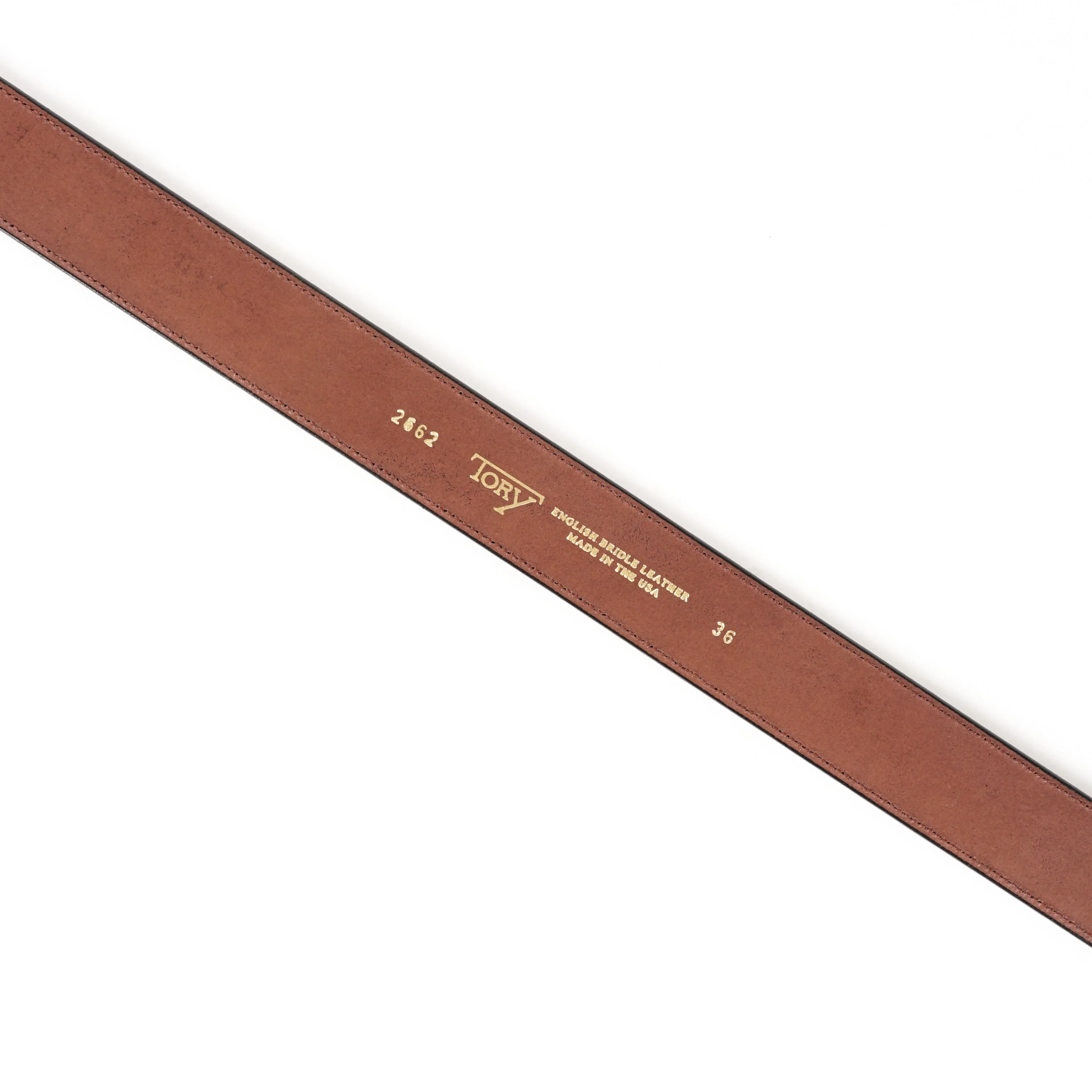 1 1/2" Pelican Belt with Unique Buckle - Havana - Image 3